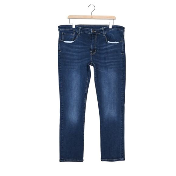 Izod Mens 38x30 Slim Straight Jean - Picture 1 of 11